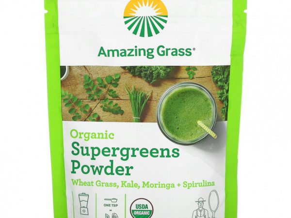 Amazing Grass, органический порошок из суперзелени, 150 г (5,29 унции)