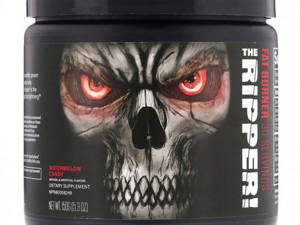 JNX Sports, The Ripper, жиросжигающая добавка, арбузная конфета, 150 г