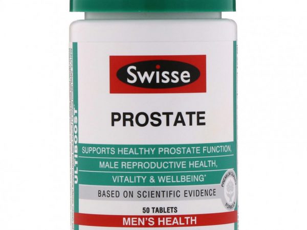 Swisse, Ultiboost, добавка для здоровья простаты, 50 таблеток
