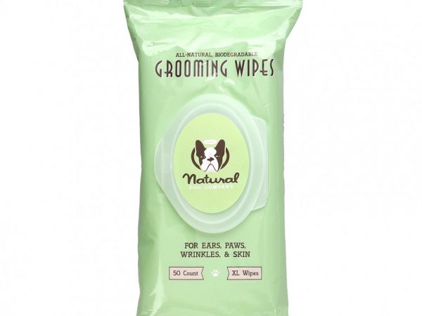 Natural Dog Company, Салфетки для ухода, для всех возрастов, XL, 50 шт.
