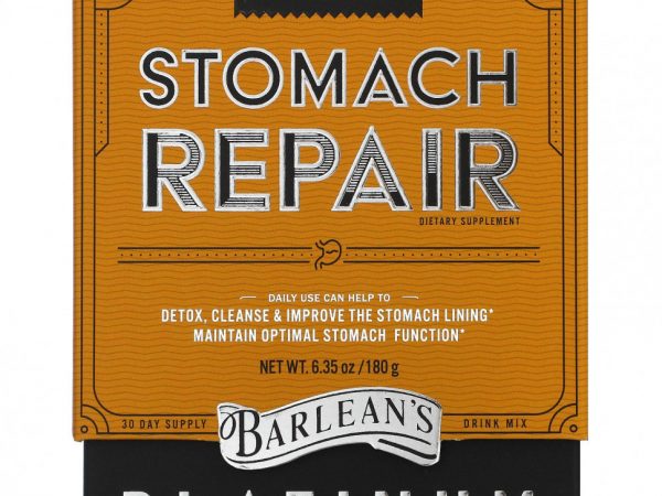 Barlean's, Восстановление желудка, ванильный чай, 180 г (6,35 унций)