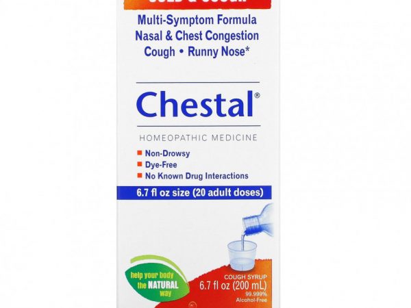 Boiron, Chestal, от простуды и кашля, 200 мл (6,7 жидк. унции)