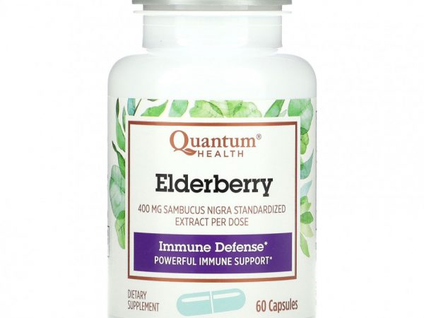 Quantum Health, «Бузина — иммунная защита», 60 капсул