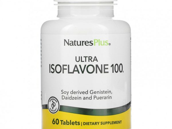 NaturesPlus, Ultra Isoflavone 100, 60 вегетарианских таблеток