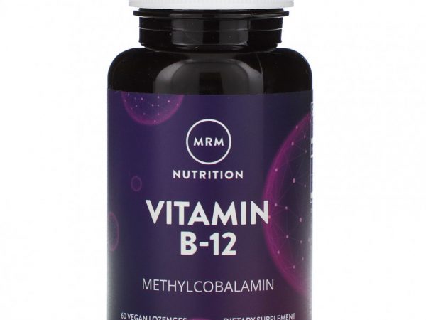 MRM, Nutrition, витамин B12, 60 веганских леденцов