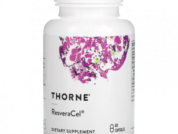 Thorne Research, ResveraCel, 60 капсул