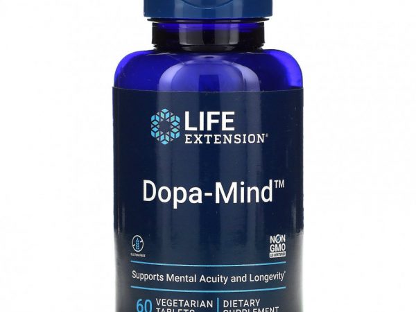 Life Extension, Dopa-Mind, 60 вегетарианских таблеток