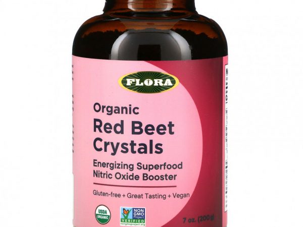 Flora, Органические кристаллы красной свеклы, 200 г (7 унций)