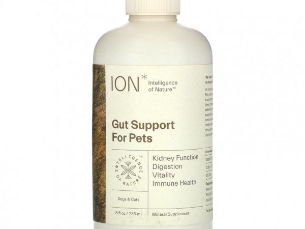 ION Biome, поддержка кишечника домашних питомцев, для собак и кошек, 236 мл (8 жидк. унций)