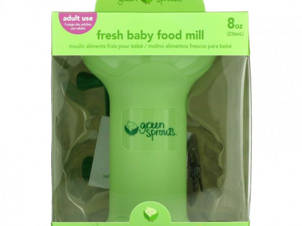 Green Sprouts, Fresh Baby Food Mill, зеленый, 236 мл (8 унций)