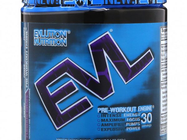 EVLution Nutrition, ENGN, Pre-Workout Enginе, виноград, 243 г (8,6 унции)