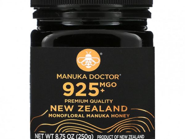 Manuka Doctor, Монофлорный мед манука, MGO 925+, 250 г (8,75 унции)