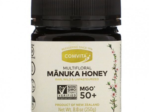 Comvita, Multifloral Manuka Honey, MGO 50+, 8.8 oz (250 g)