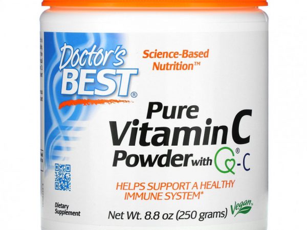 Doctor's Best, Витамин C в порошке, с Quali-C, 8,8 унции (250 г)