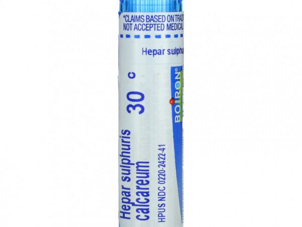 Boiron, Single Remedies, Известковая серная печень, 30C, прибл. 80 гранул