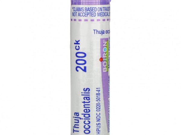 Boiron, Single Remedies, Туя западная, 200 СК, 80 гранул