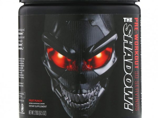 JNX Sports, The Shadow, предтренировочная добавка, фруктовый пунш, 270 г