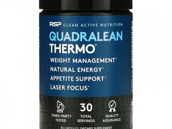 RSP Nutrition, Quadralean Thermo, 90 капсул