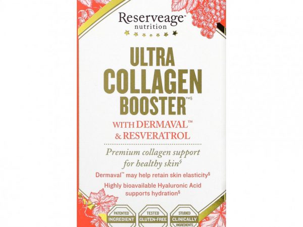 ReserveAge Nutrition, Ultra Collagen Booster, 90 капсул