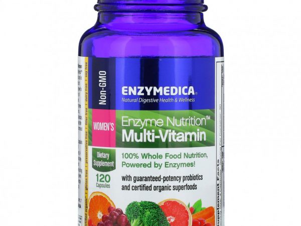 Enzymedica, Enzyme Nutrition, мультивитамины, для женщин, 120 капсул