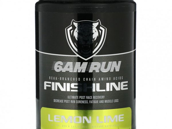 6AM Run, Finishline Recovery / Hydrate - лимон и лайм, 325 г (11,46 унции)