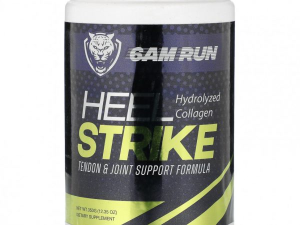 6AM Run, Heel Strike, гидролизованный коллаген, 350 г (12,35 унции)