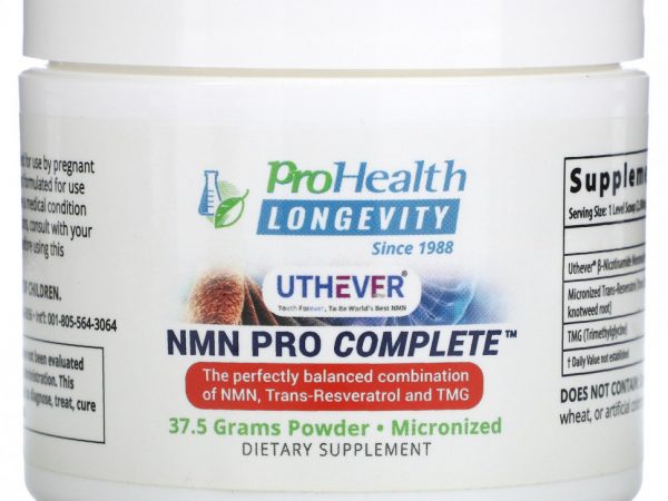 ProHealth Longevity, NMN Pro Complete, 37,5 г