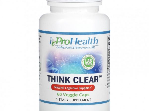 ProHealth Longevity, Think Clear, 60 растительных капсул