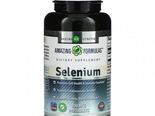 Amazing Nutrition, Селен, 200 мкг, 240 таблеток