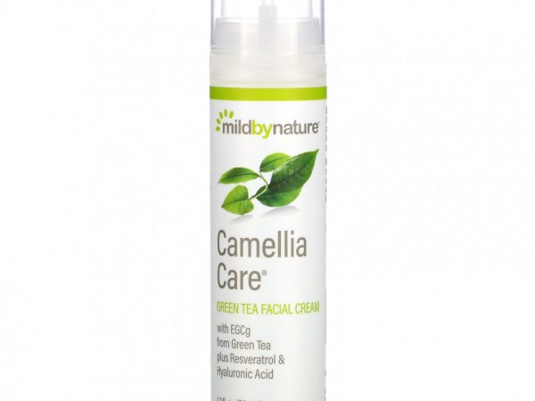 Mild By Nature, Camellia Care, крем для кожи с ЭГКГ из зеленого чая, 50 мл (1,7 жидк. унции)