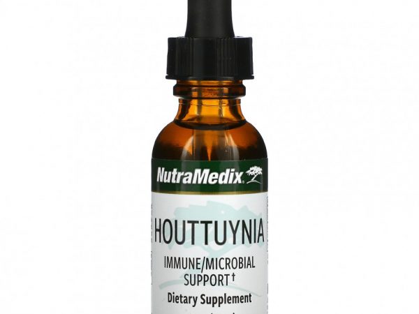 NutraMedix, Houttuynia, поддержка иммунитета и микробов, 30 мл (1 жидк. Унция)
