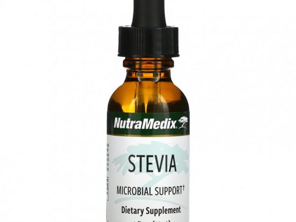 NutraMedix, Стевия, поддержка микроорганизмов, 30 мл (1 жидк. Унция)