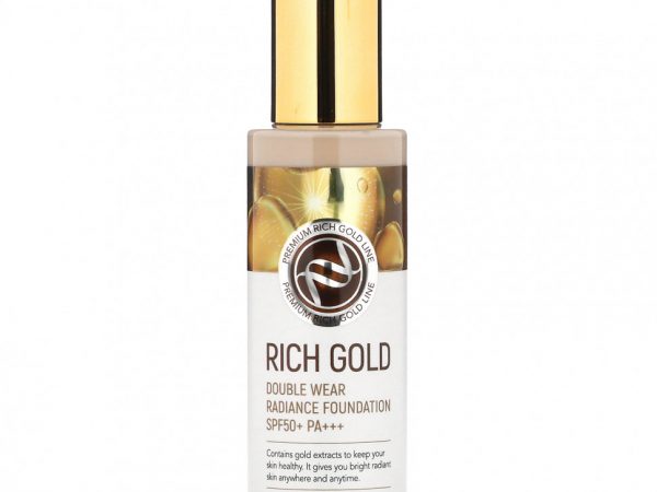 Enough, Rich Gold, тональная основа Double Wear Radiance SPF50 + PA +++, № 13, 100 г (3,53 унции)