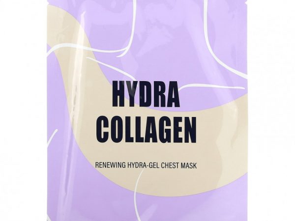 Lapcos, Hydra Collagen, Renewing Hydra-Gel Chest Beauty Mask, 1 Sheet, 1.14 oz (40 g)