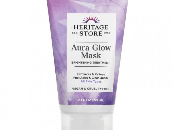 Heritage Store, Aura Glow Beauty Mask, для всех типов кожи, 59 мл (2 жидк. Унции)