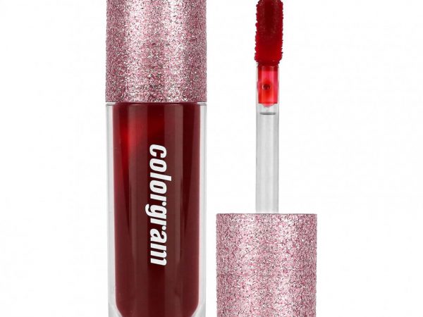 Colorgram, Thunderbolt Tint Lacquer, 01 Romance Tok, Sultry, красный, как румяна, 4,5 г (0,15 унции)