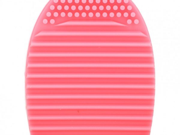 J.Cat Beauty, Силиконовый очиститель для кистей, розовый, 1 инструмент