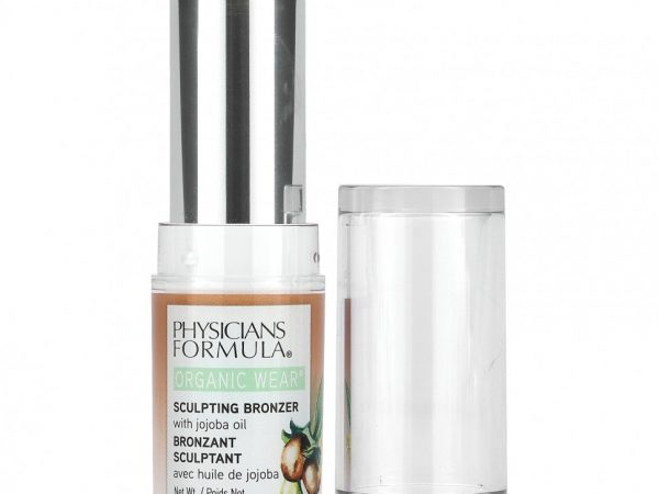 Physicians Formula, Organic Wear, бронзер для скульптурирования с маслом жожоба, ирис и карамель, 8,8 г (0,3 унции)