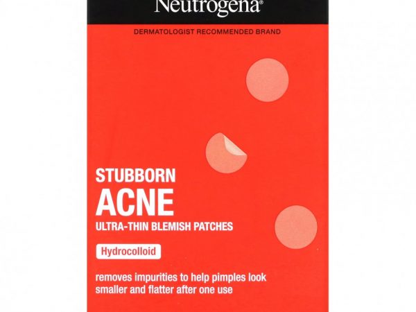 Neutrogena, Ультратонкие патчи от акне, 24 шт.