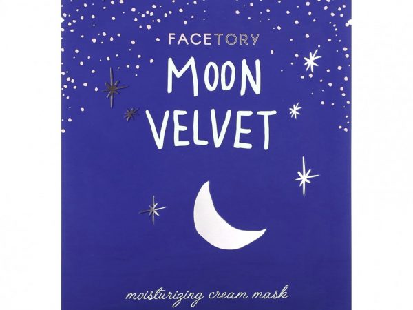 FaceTory, Moon Velvet, увлажняющая крем-маска для красоты, 1 шт., 30 г (1,05 жидк. Унции)