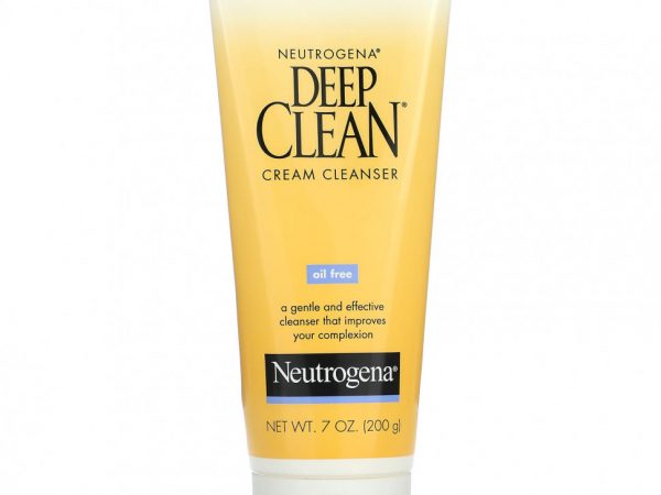 Neutrogena, Deep Clean, очищающий крем, 200 г (7 унций)