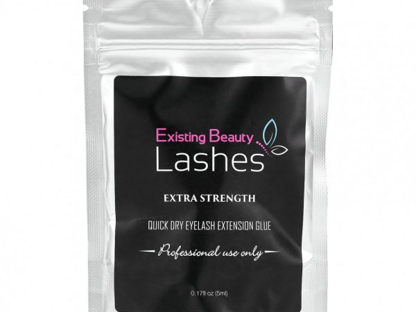 Existing Beauty Lashes, Быстросохнущий клей для наращивания ресниц, повышенная сила, 5 мл (0,17 жидк. Унции)