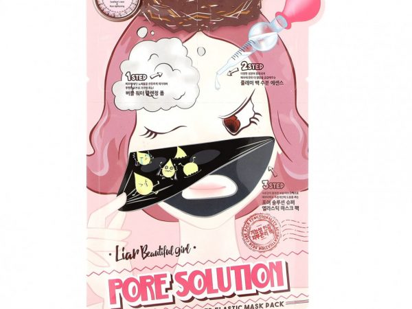 Elizavecca, Суперэластичная маска для лица Pore Solution, 10 шт., 25 мл (0,85 жидк. Унции)