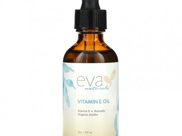 Eva Naturals, Масло с витамином E, 60 мл (2 унции)