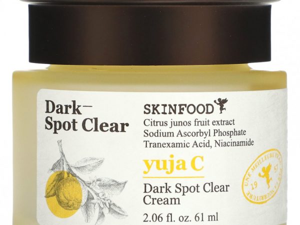 SKINFOOD, Yuja C, крем от темных пятен, 61 мл (2,06 жидк. Унции)