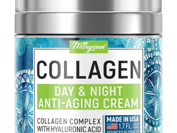 Maryann Organics, дневной и ночной антивозрастной крем с коллагеном, 50 мл (1,7 жидк. унции)