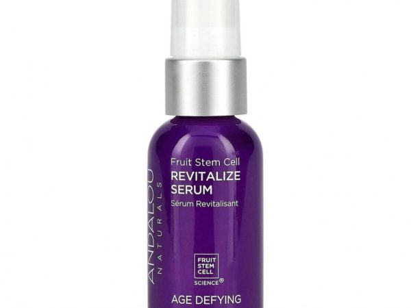 Andalou Naturals, Восстанавливающая сыворотка с ресвератролом и Q10, антивозрастная, 1,1 мл (32 мл)