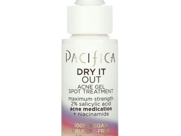Pacifica, Dry It Out, Гель для лечения пятен от прыщей, максимальная сила, 1 жидкая унция (29 мл)