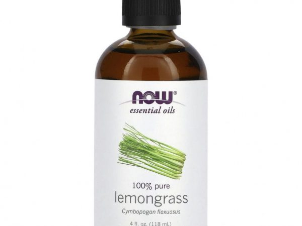 NOW Foods, эфирные масла, лемонграсс, 118 мл (4 жидких унции)