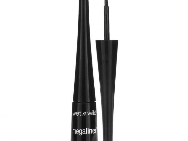 Wet n Wild, Жидкая подводка для глаз MegaLiner, черный цвет, 3,5 мл